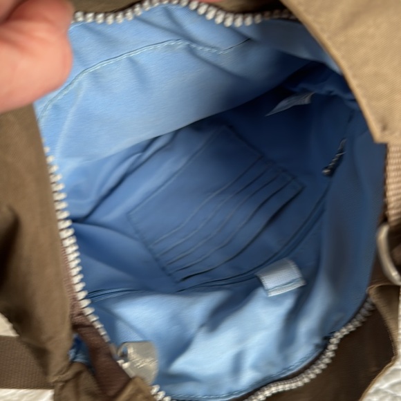 Baggalini crossbody bag. Brown/khaki ~10.5x9” bag GUC - Picture 7 of 8